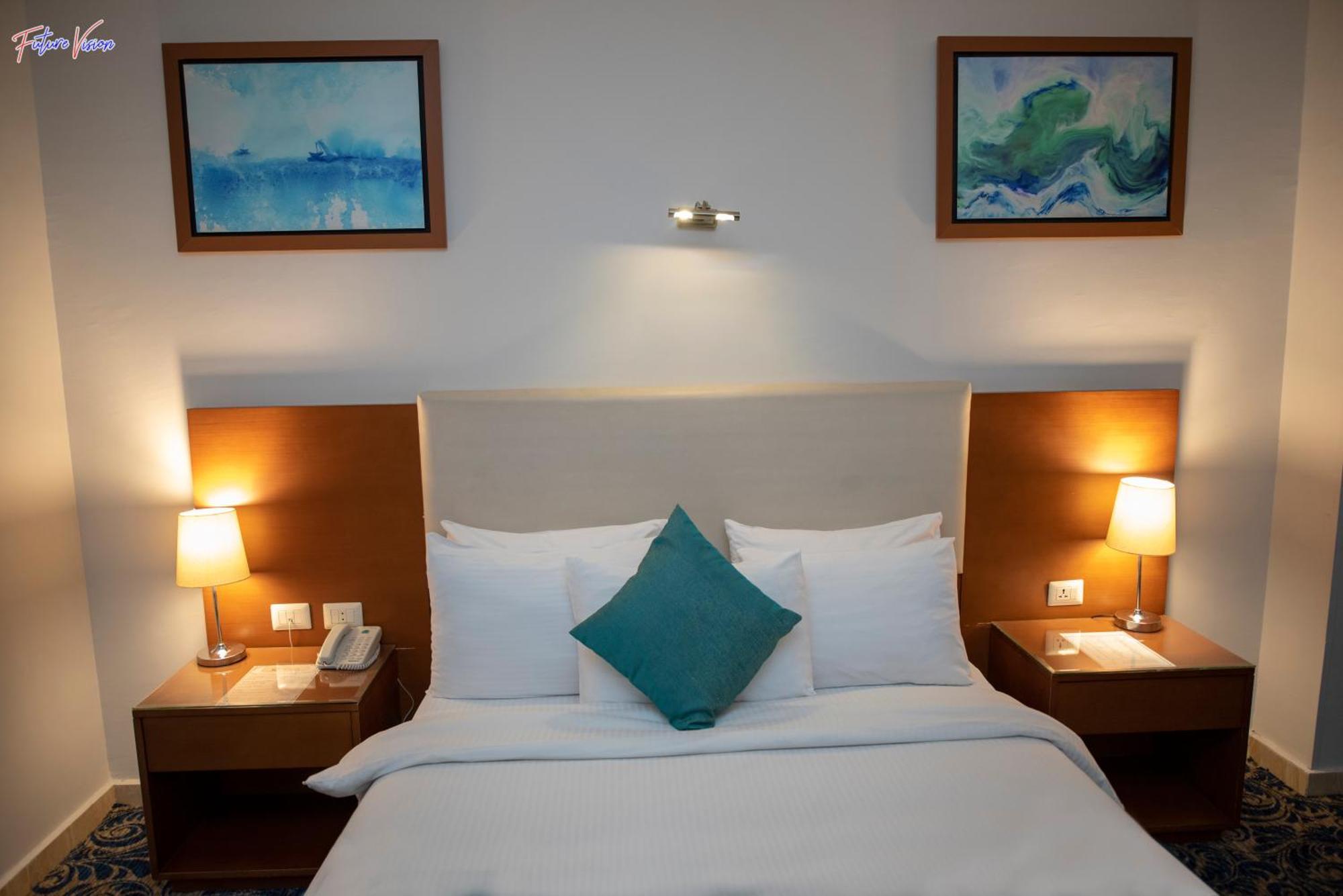 Rehana Plaza Hotel Kair Zewnętrze zdjęcie A bedroom at the hotel